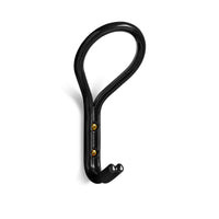 Clove Small Wall Hook in Black - Angle 2