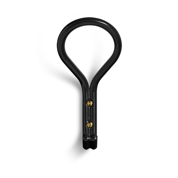 Clove Small Wall Hook in Black - Angle 1