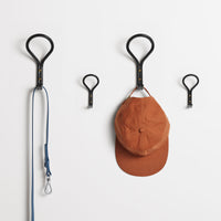 Clove Small Wall Hook in Black - Angle 5