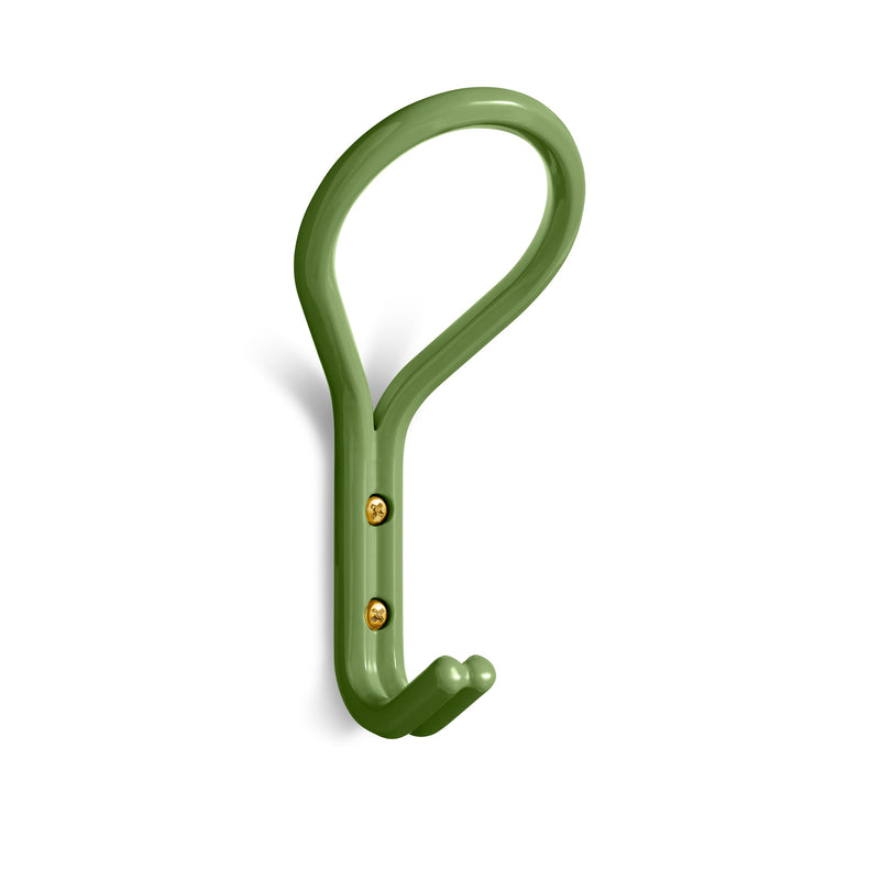 Clove Small Wall Hook in Grasshopper