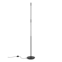 Cowl Floor Lamp in Black - Angle 2