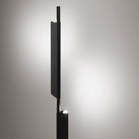 Cowl Floor Lamp in Black - Angle 10