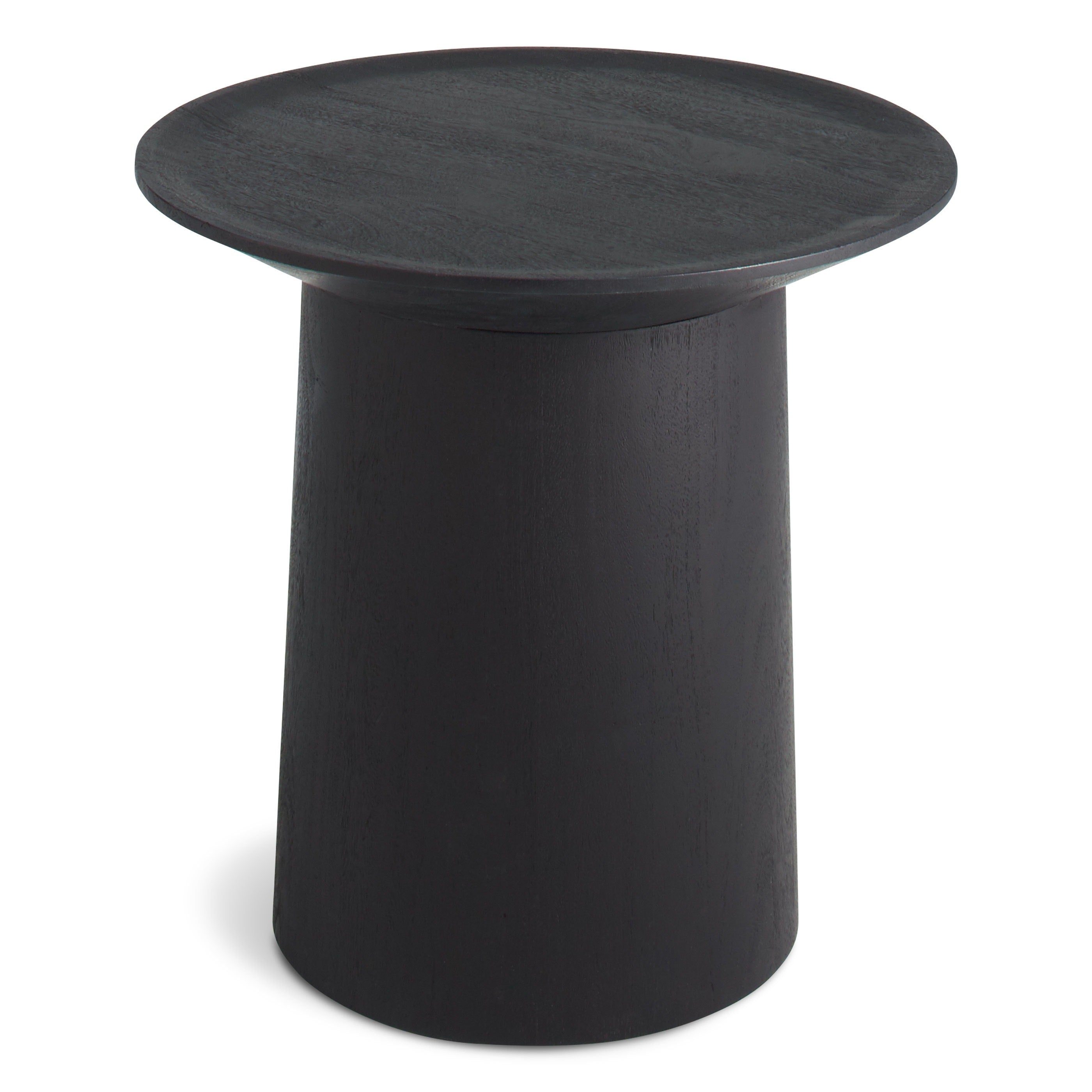 栃の木sidetable Turn Tall Side Table | Blu Dot