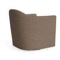 About Face Swivel Lounge Chair in Kvadrat Autumn Cardamom - Angle 6