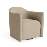 About Face Swivel Lounge Chair in Kelso Camel - Angle 5