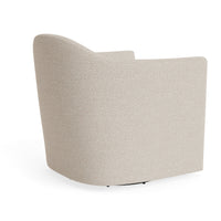 About Face Swivel Lounge Chair in Sanford Linen - Angle 7