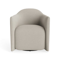 About Face Swivel Lounge Chair in Kelso Sand - Angle 1