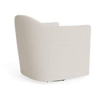 About Face Swivel Lounge Chair in Vos Bone - Angle 6