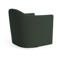 About Face Swivel Lounge Chair in Vos Evergreen - Angle 6