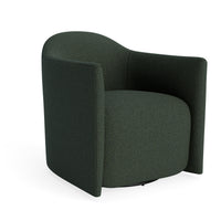 About Face Swivel Lounge Chair in Vos Evergreen - Angle 4