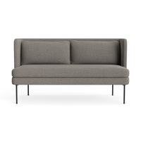 Bloke 60" Sofa in Sanford Black - Angle 1