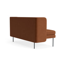 Bloke 60" Sofa in Copper Velvet - Angle 4
