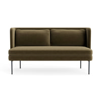 Bloke 60" Sofa in Moss Velvet - Angle 1