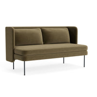Bloke 60" Sofa in Moss Velvet - Angle 2