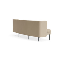 Bloke 95" Sofa in Kelso Camel - Angle 7