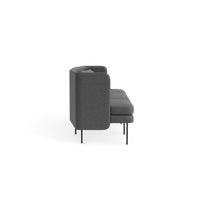 Bloke LargeSofa in Gabro Grey - Angle 6