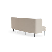 Bloke 95" Sofa in Sanford Linen - Angle 7