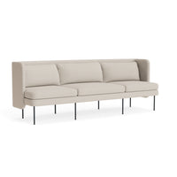 Bloke 95" Sofa in Sanford Linen - Angle 5