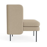 Bloke Lounge Chair in Kelso Camel - Angle 3
