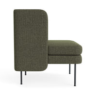 Bloke Lounge Chair in Kvadrat Guest Fatigue - Angle 3