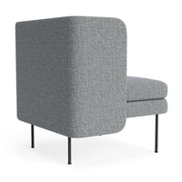 Bloke Lounge Chair in Kvadrat Guest Grey Blue - Angle 4