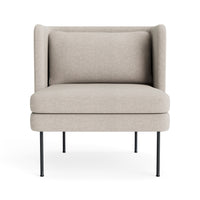 Bloke Lounge Chair in Landa Stone - Angle 1