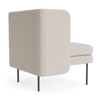 Bloke Lounge Chair in Landa Stone - Angle 4
