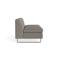Clyde 67" Sofa in Sanford Black - Angle 3