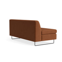 Clyde 67" Sofa in Copper Velvet - Angle 4
