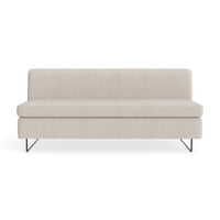 Clyde 67" Sofa in Landa Stone - Angle 1