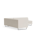 Bonnie and Clyde Sectional Sofa in Landa Stone - Angle 7