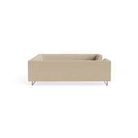 Bonnie and Clyde U-Shaped Sectional Sofa in Kelso Camel - Angle 3
