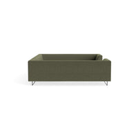Bonnie and Clyde U-Shaped Sectional Sofa in Kvadrat Guest Fatigue - Angle 3