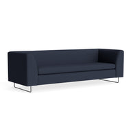 Bonnie 96" Sofa in Kvadrat Autumn Navy - Angle 5