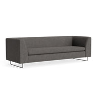 Bonnie 96" Sofa in Kelso Charcoal - Angle 5