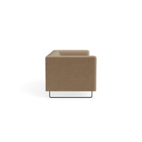 Bonnie 96" Sofa in Otter Velvet - Angle 6