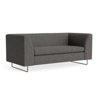 Bonnie 72" Sofa in Kelso Charcoal - Angle 4