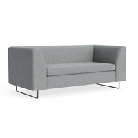 Bonnie 72" Sofa in Kvadrat Guest Grey Blue - Angle 4