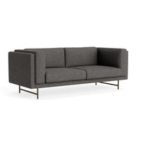 Coffer 82" Sofa in Kelso Charcoal - Angle 3