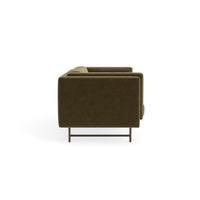 Coffer 82" Sofa in Moss Velvet - Angle 6