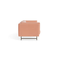 Coffer 96" Sofa in Clay Velvet - Angle 6