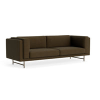 Coffer 96" Sofa in Vos Carob - Angle 5