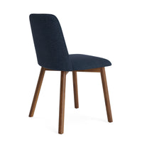 Chip Chair in Camp Navy / Walnut - Angle 7