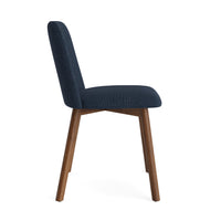 Chip Chair in Camp Navy / Walnut - Angle 6