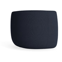 Council Swivel Lounge Chair in Kvadrat Autumn Navy - Angle 7