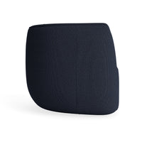 Council Swivel Lounge Chair in Kvadrat Autumn Navy - Angle 6