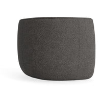 Council Swivel Lounge Chair in Kelso Charcoal - Angle 8