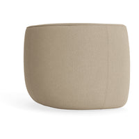 Council Swivel Lounge Chair in Kelso Camel - Angle 8