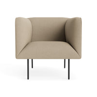 Dandy Lounge Chair in Kelso Camel - Angle 1