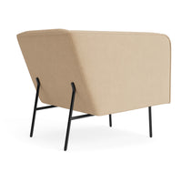 Dandy Lounge Chair in Camel Velvet - Angle 4